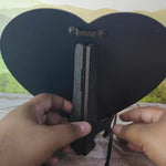 Heart Shape Photo Magnet, Gifts to India