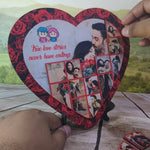 Heart Shape Photo Magnet, Gifts to India