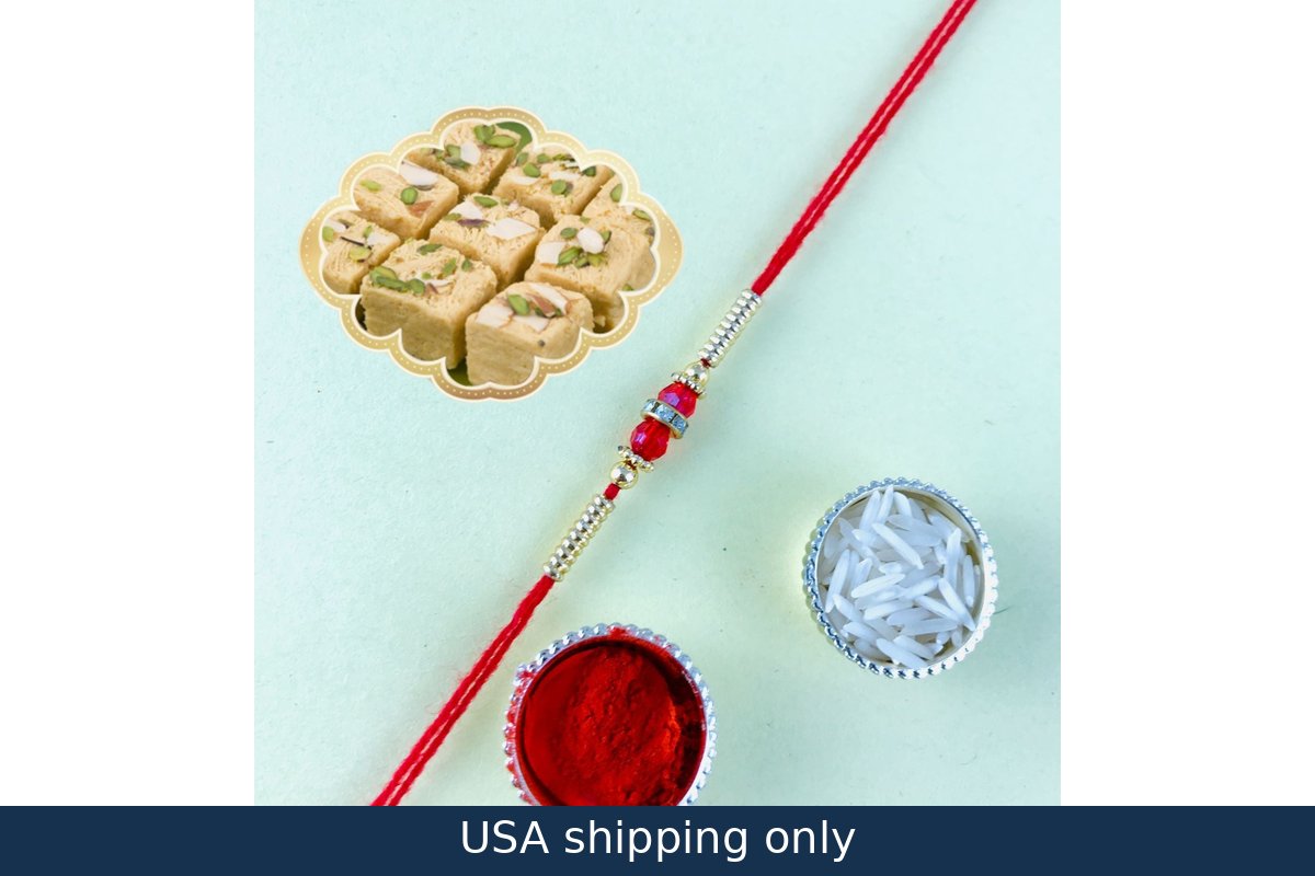 Rakhi with Soan Papdi USA-2