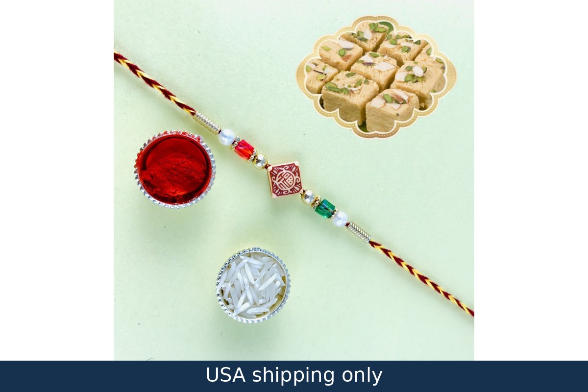 Rakhi with Soan Papdi USA-34