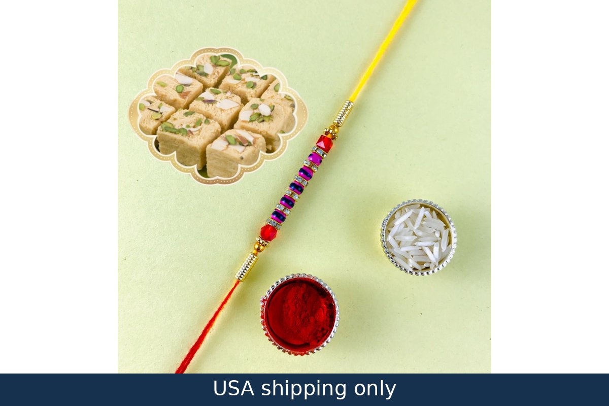 Rakhi with Soan Papdi USA-12