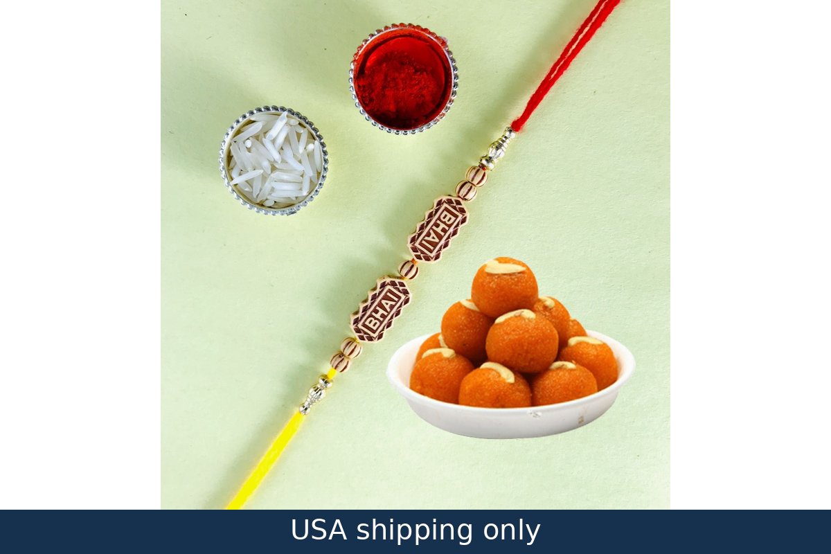 Rakhi with Laddo USA-99