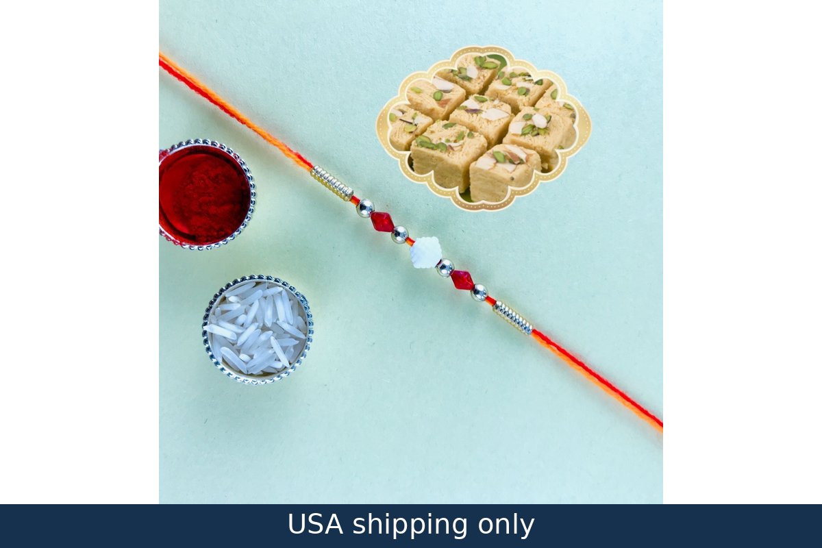 Rakhi with Soan Papdi USA-77