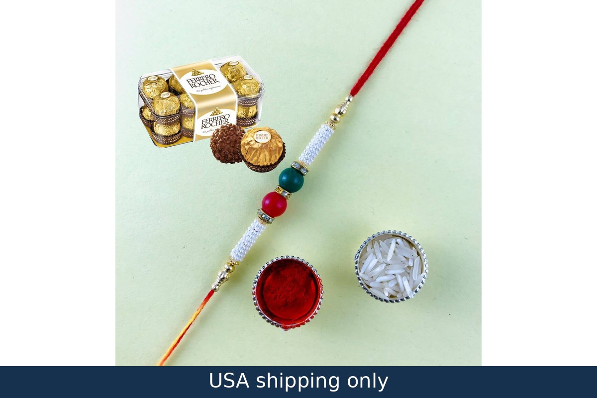 Rakhi with Ferrero Rocher
