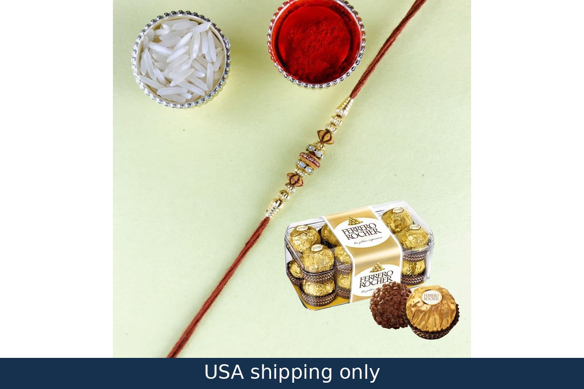 Rakhi with Ferrero Rocher