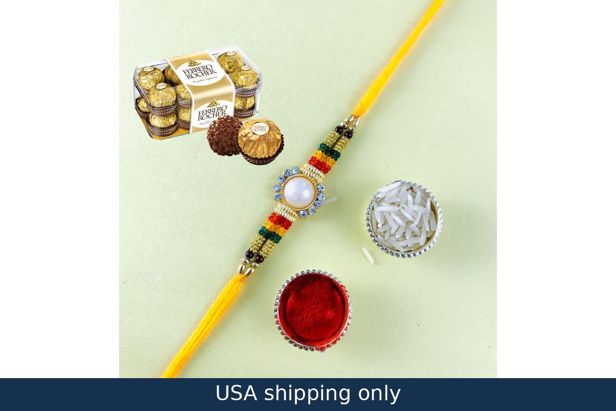 Rakhi with Ferrero Rocher