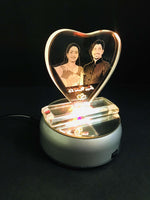 Heart Shape Crystal - India