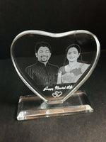 Heart Shape Crystal - India