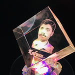 Crystal Cut Cube - Personalized