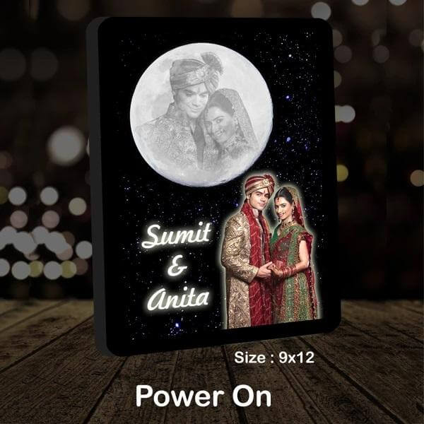 LED Magic Moon Customized Photo Gift