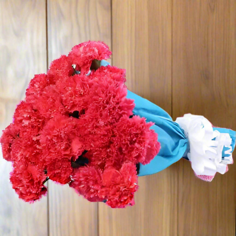 Send Mesmerizing Carnations Bouquet to India - Online Delivery