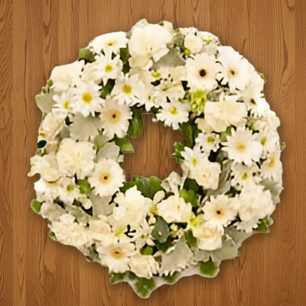 Mixed Flowers Wreath