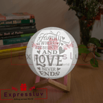 Personalised Moon Lamp - India