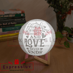 Personalised Moon Lamp - India