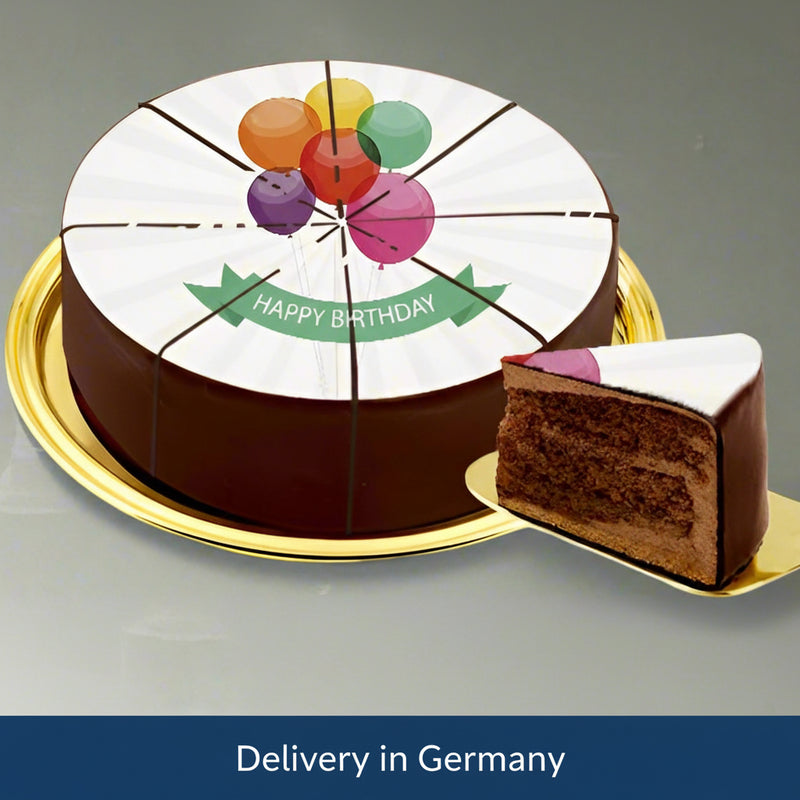 Happy Birthday Cake - Germany