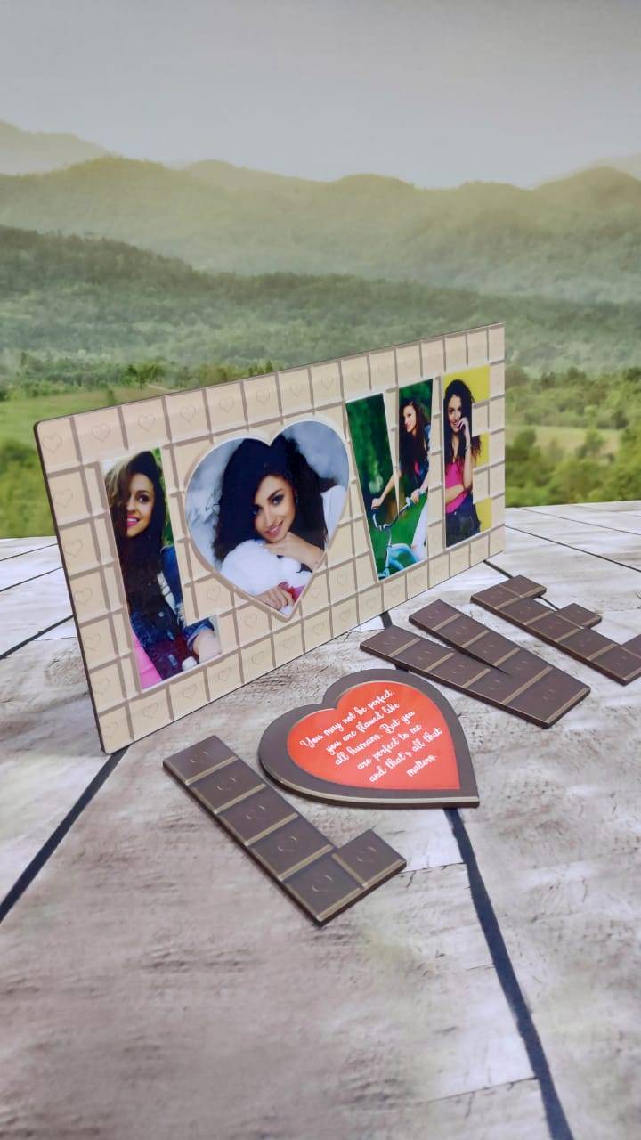 Love Chocolate Magnetic Photo Frame – India
