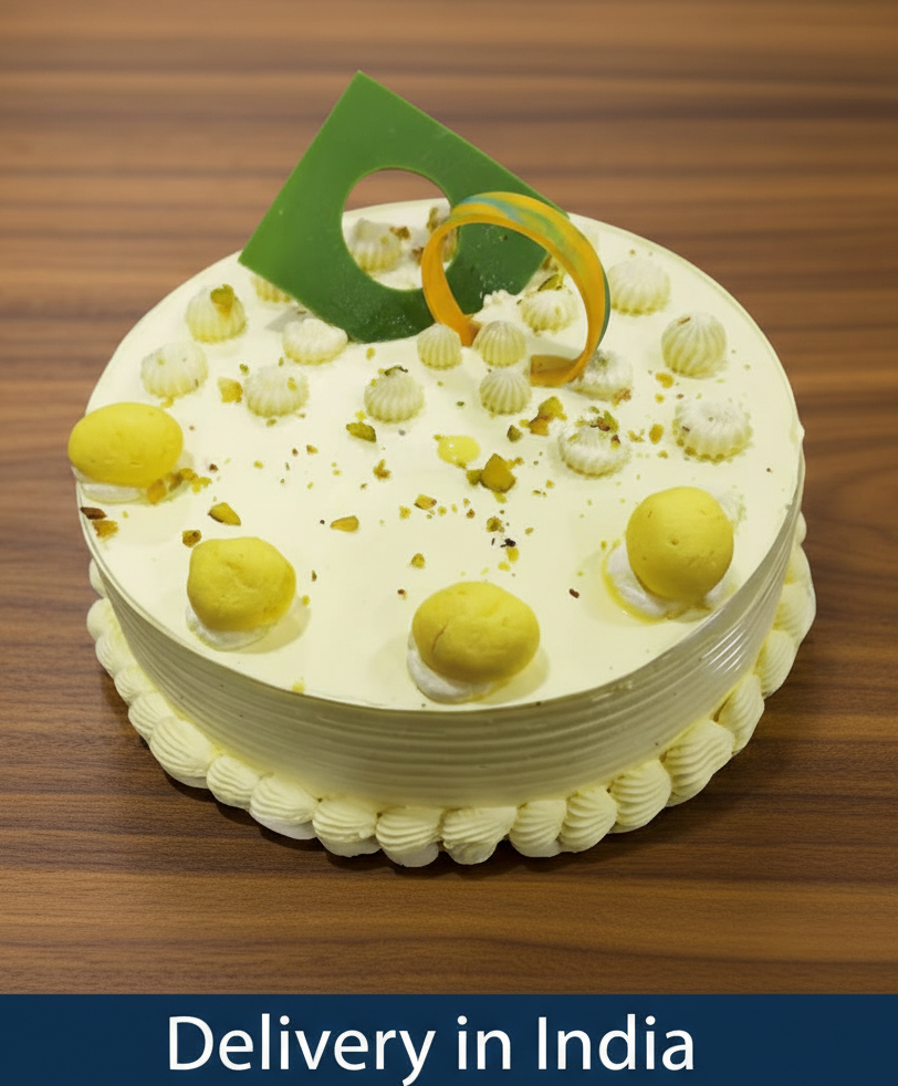 Special Rasmalai Cake - 1 kg - India