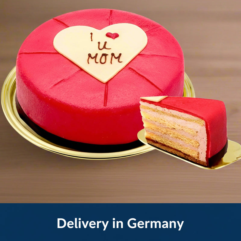 Raspberry cake for MOM - Germany