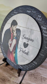 Round Magnet Puzzle - Moon Design - India