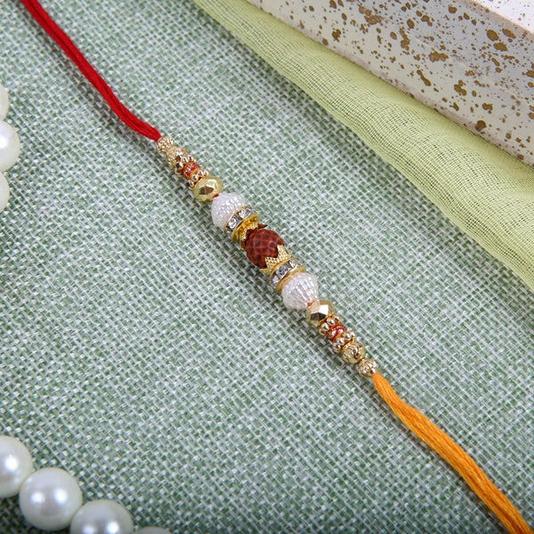 Rudraksha Traditional Rakhi Thread To Europe – Expressluv