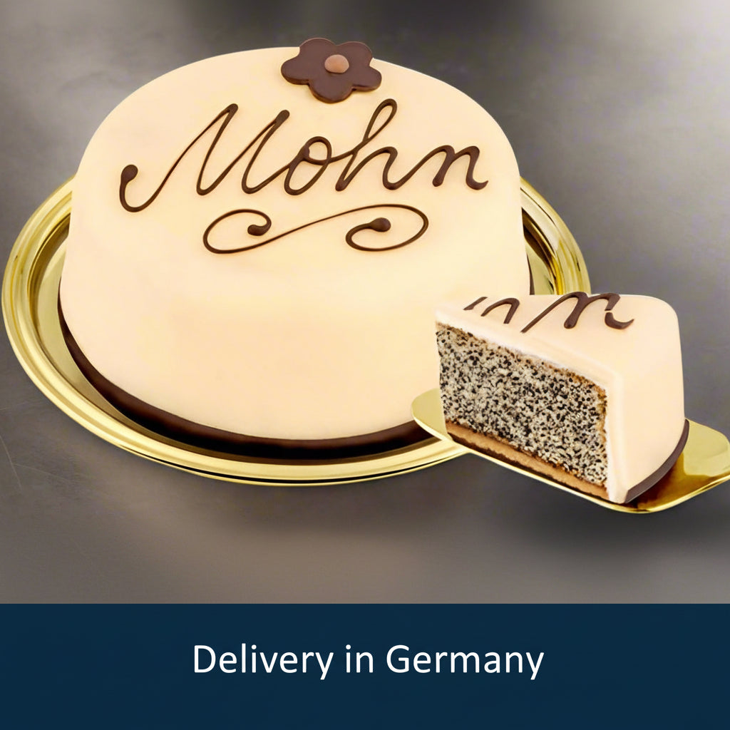 Silesian poppy cake for cake delivery in Berlin, Munich and Frankfurt Germany