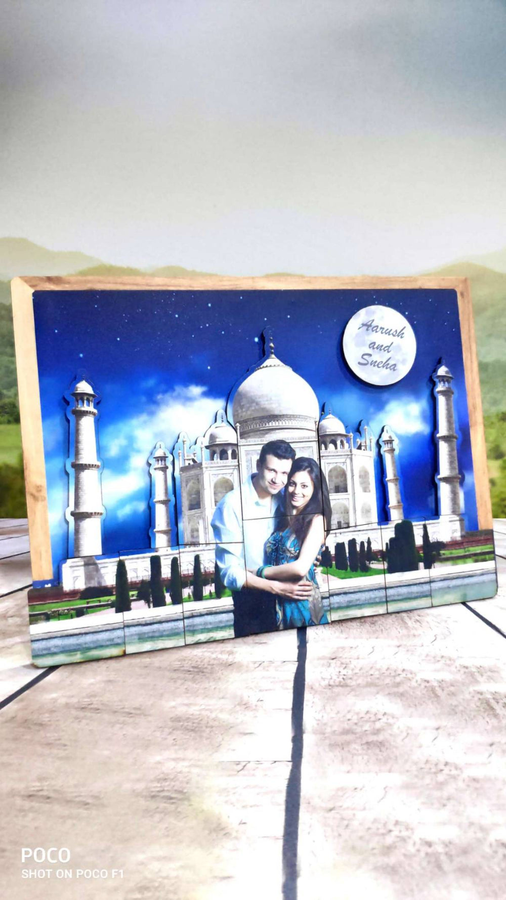 Taj Mahal magnetic Puzzle – India