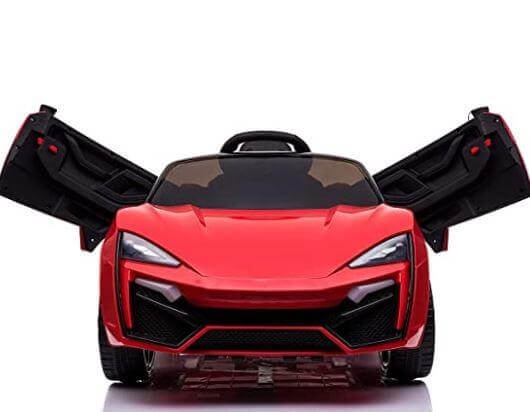 Fast and Furious Car Rechargeable Battery Operated Ride-On for Kids (Red)