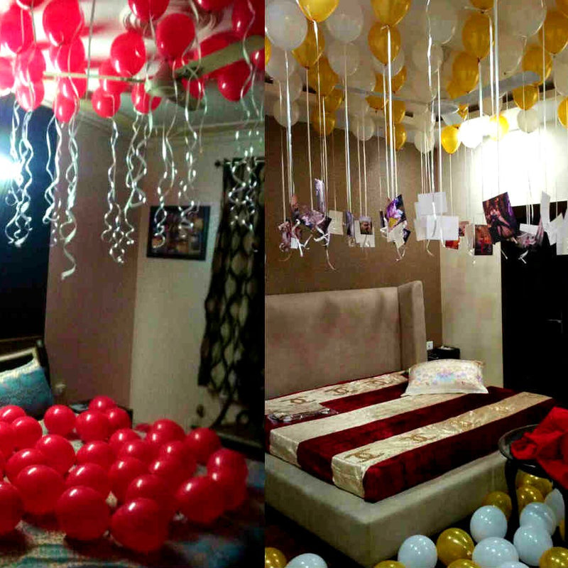 Surprise Colorful Ballons Decoration - India