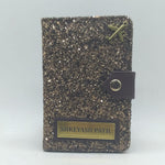 Shinny Grey Passport Holder