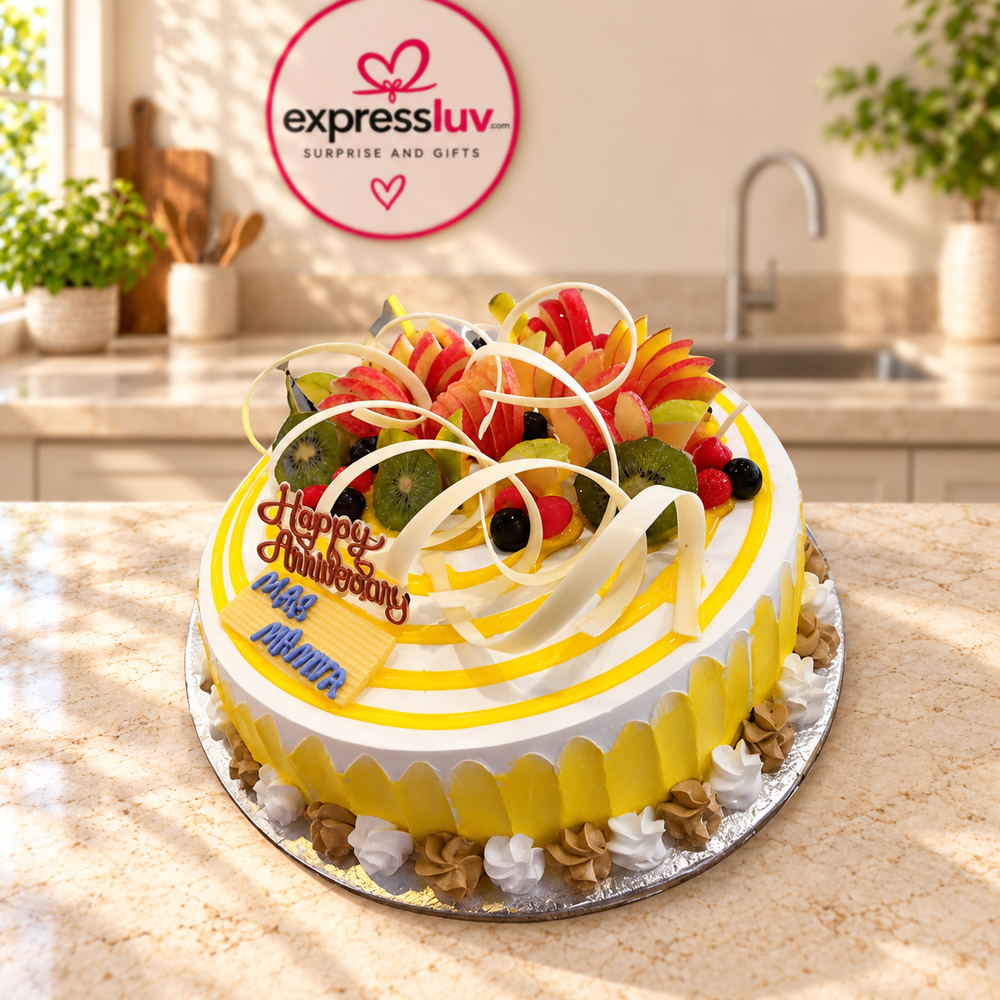 Fresh Fruit Cake – cake delivery in India