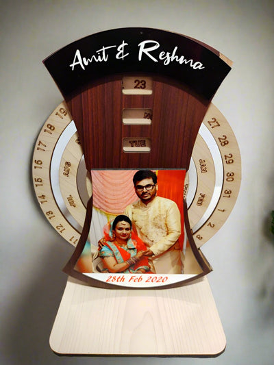 Wooden Calendar – India