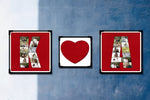 Alphabet Photo Collage with Love - India
