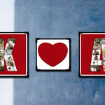 Alphabet Photo Collage with Love - India