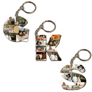 Alphabet Key Ring – India