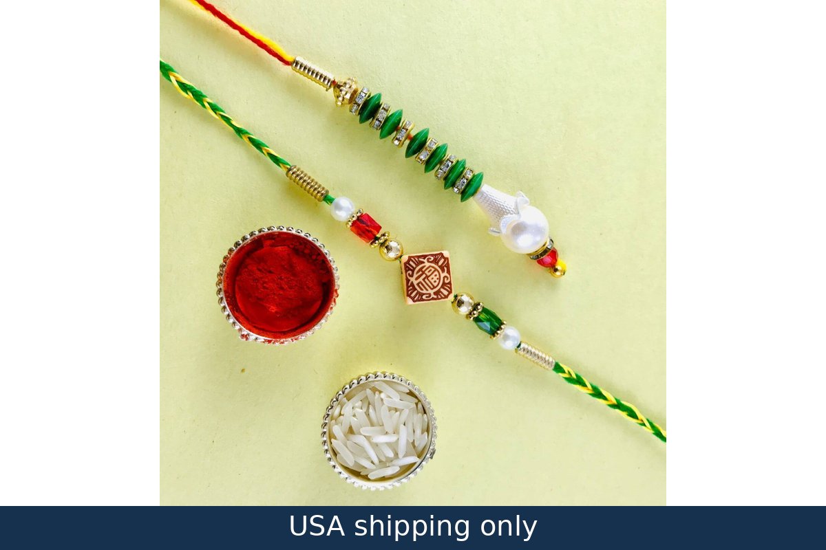 Bhaiya Bhabhi Rakhi 259 – delivery in USA