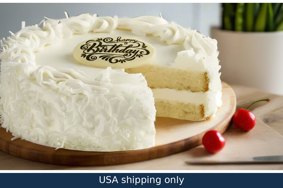 Coconut Cream Cake – delivery in USA