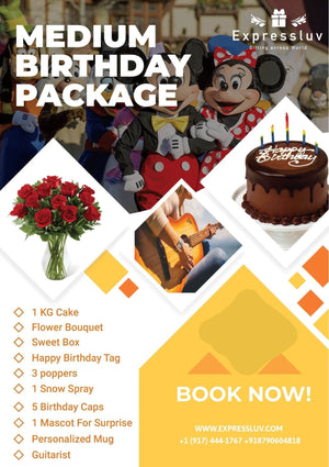 Birthday Packages Online with Delivery in India