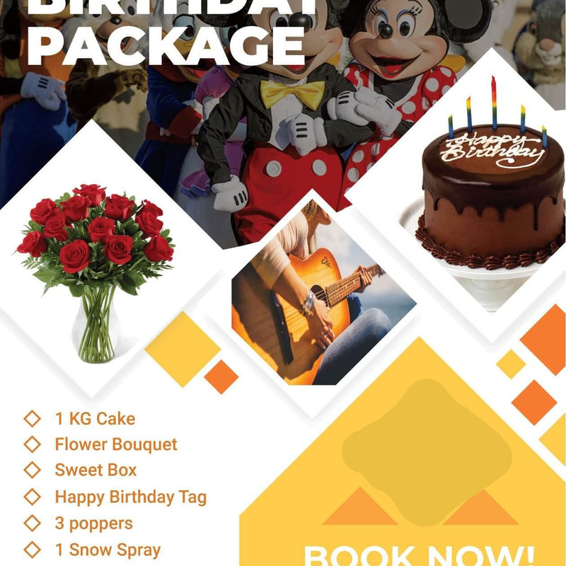 Birthday Packages Online with Delivery in India