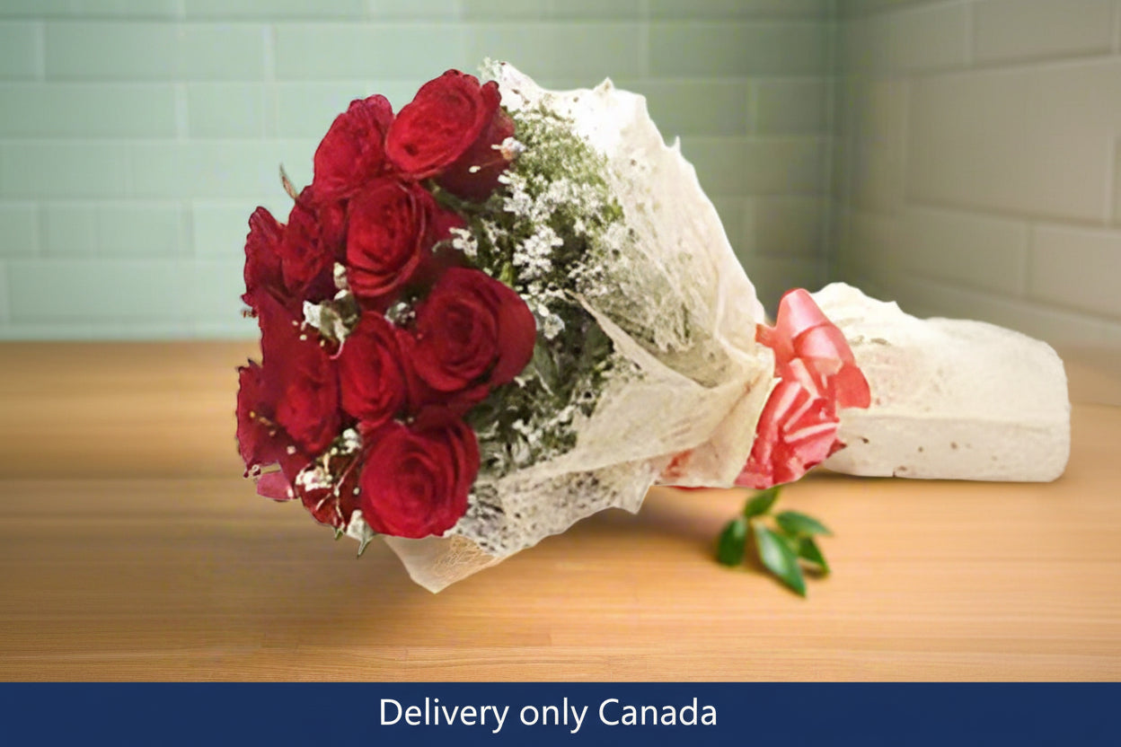 Rose Bouquet - Red - Canada