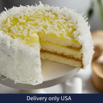 Lemon Coconut Cake - USA