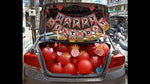 Birthday Surprise in Car - Delivery in India
