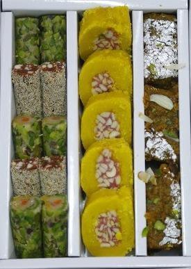 Dry Fruit Roll, Dry Fruit Bathesa, Anjeer Kalakand 500gm