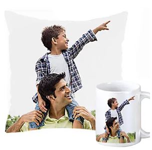 Father and Son Coffee Mug - Photo Printed