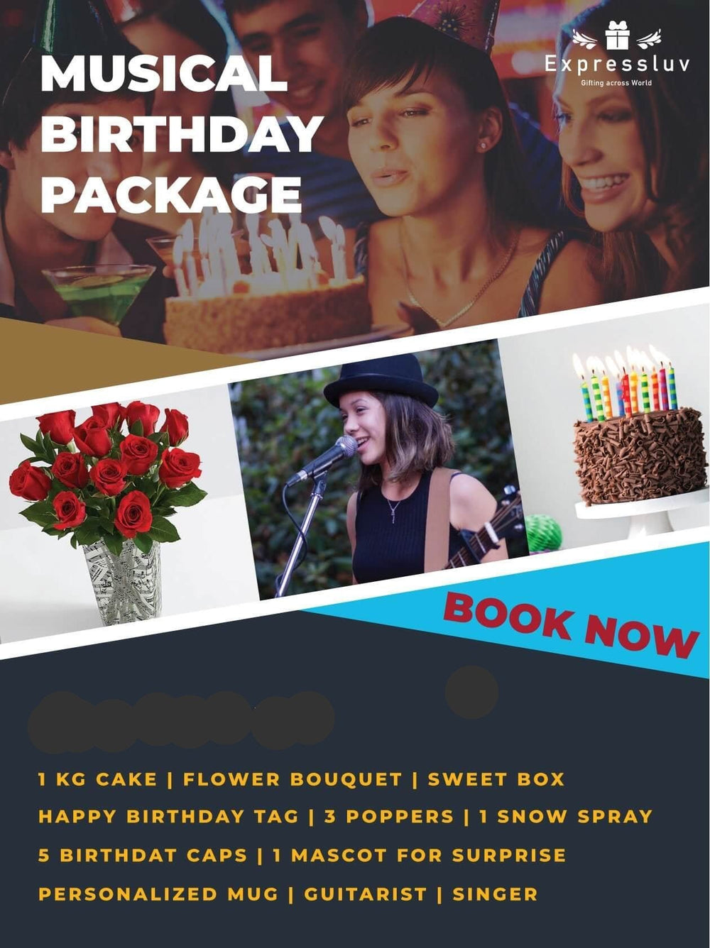 Musical Birthday Surprise Package – India