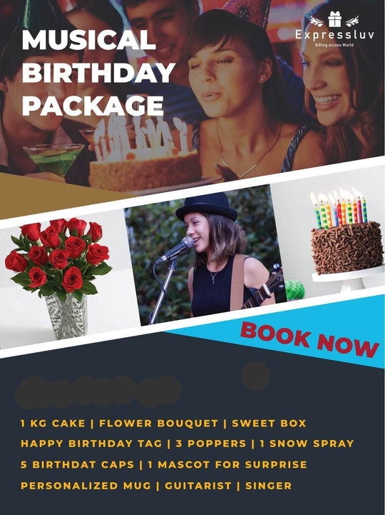 Musical Birthday Surprise Package – India