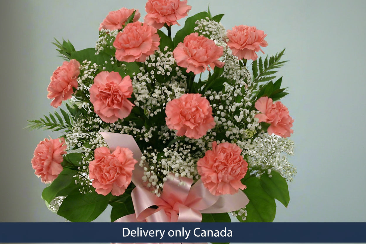 Pink Flowers delivery in Vancouver
