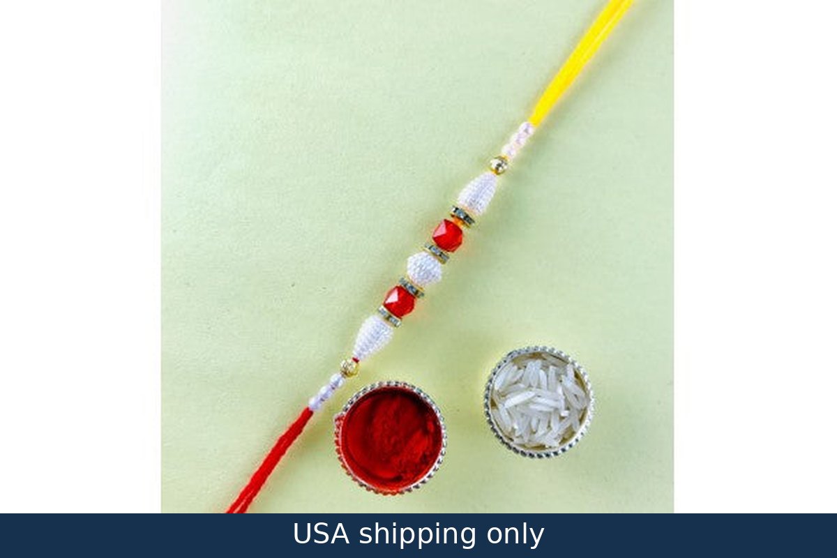 Pearl rakhi – delivery in USA