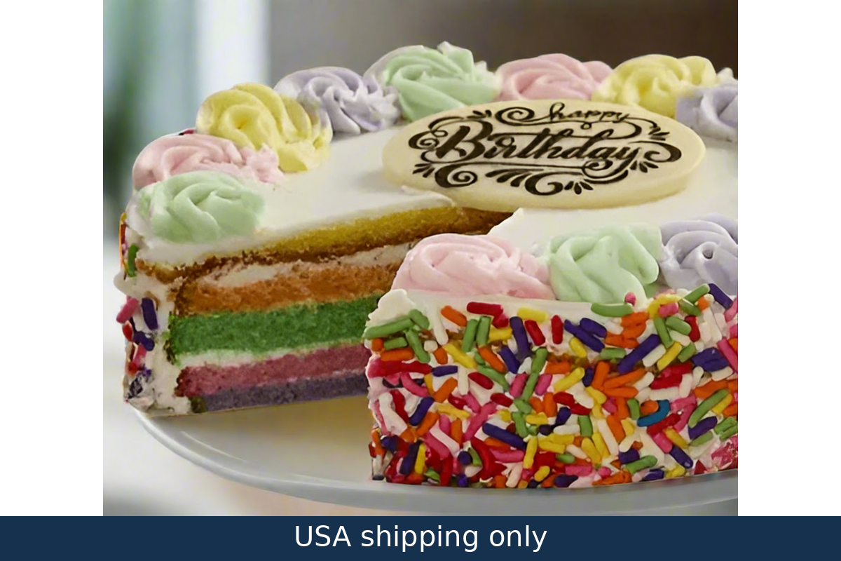 Rainbow Cake – delivery in USA