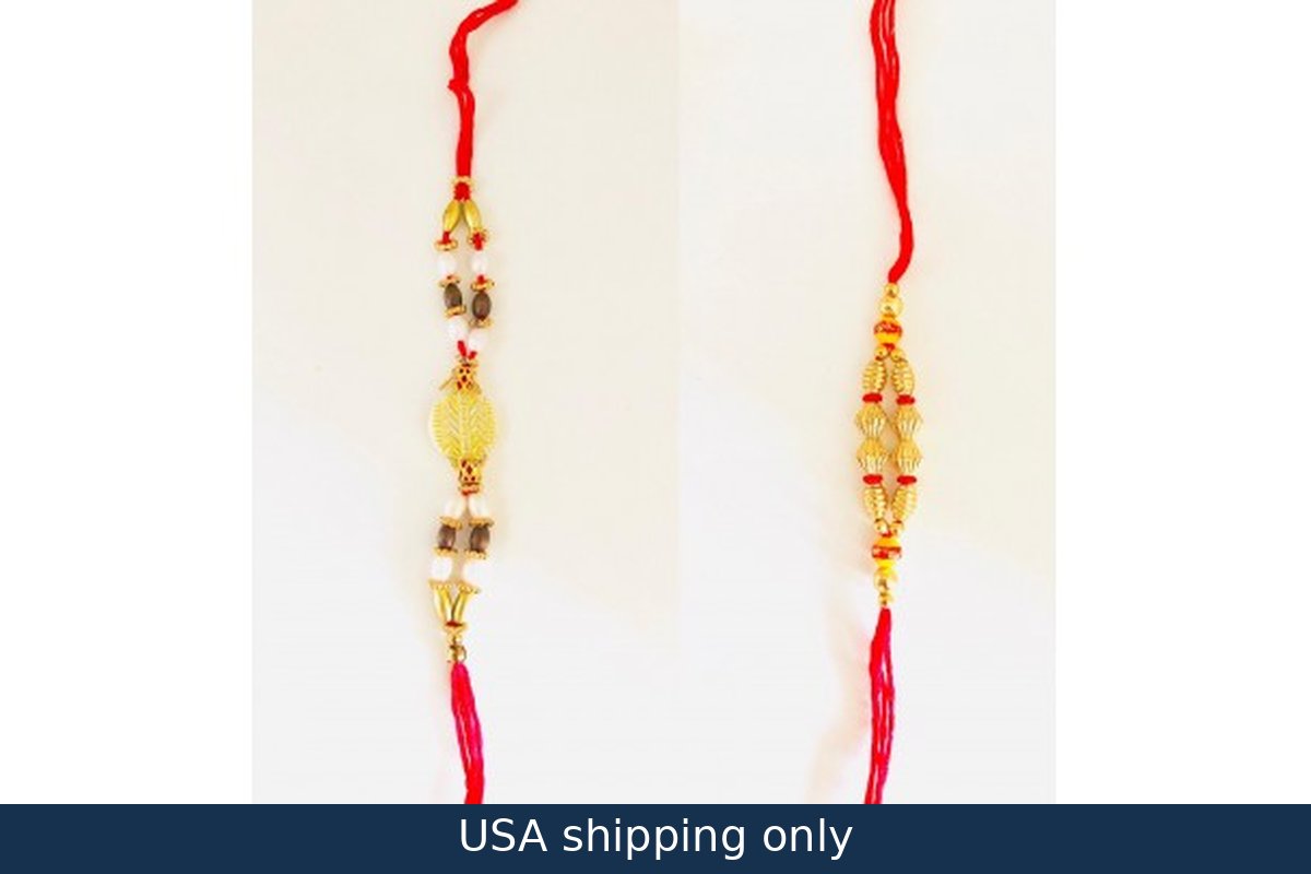 Rakhi set Pair – delivery in USA
