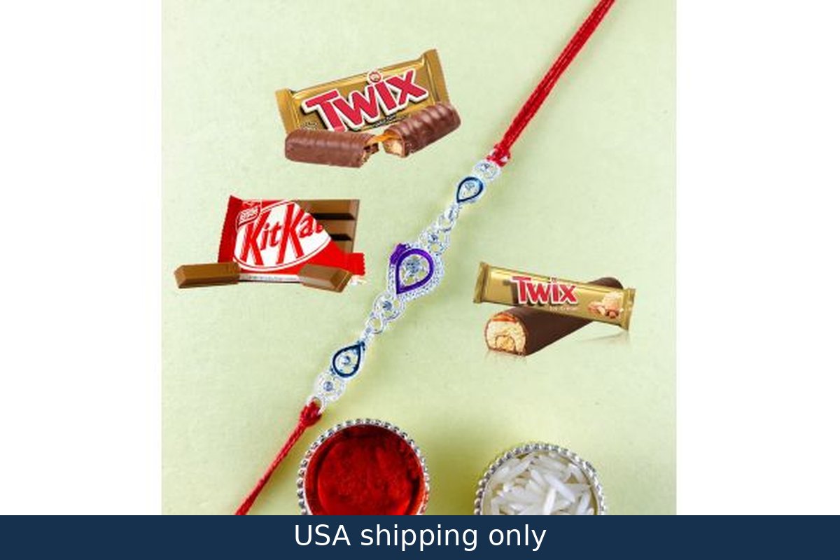 Rakhi with assorted chocolate – delivery in USA
